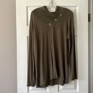 Soft green, lightweight sweater